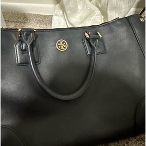 Tory Burch Robinson tote double zip
